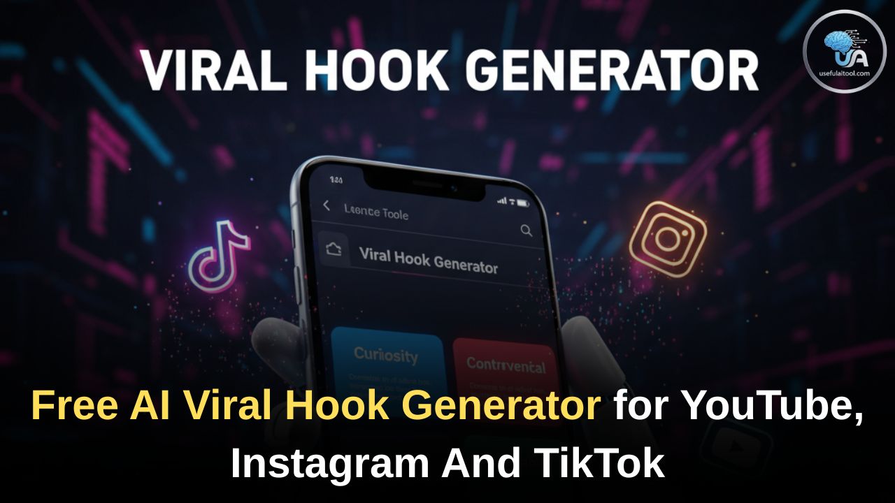 Free AI Viral Hook Generator for YouTube, Instagram, and TikTok (2026)