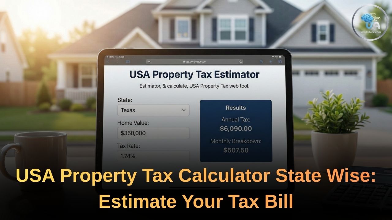 USA Property Tax Calculator by State Estimate Your 2025 Tax Bill