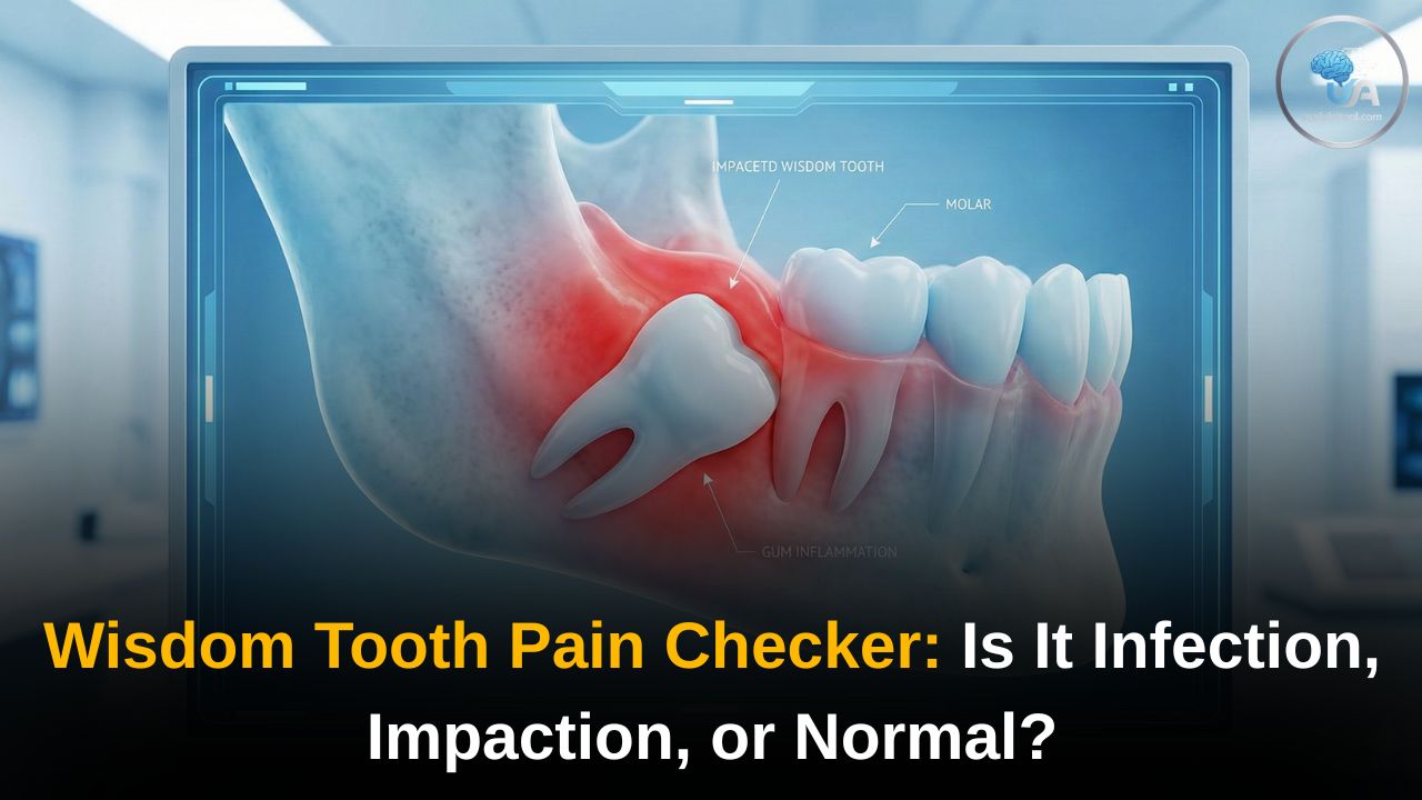 Wisdom Tooth Pain Checker 2026 Is It Infection, Impaction, or Normal