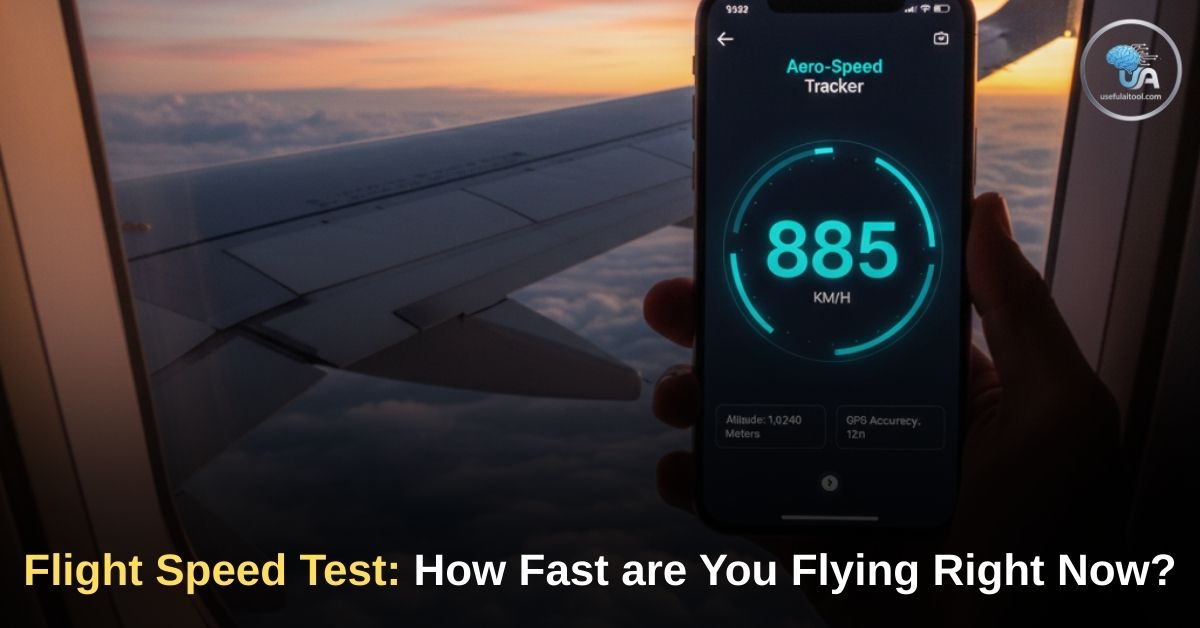 Flight Speed Test Online [2026] How Fast are You Flying Right Now