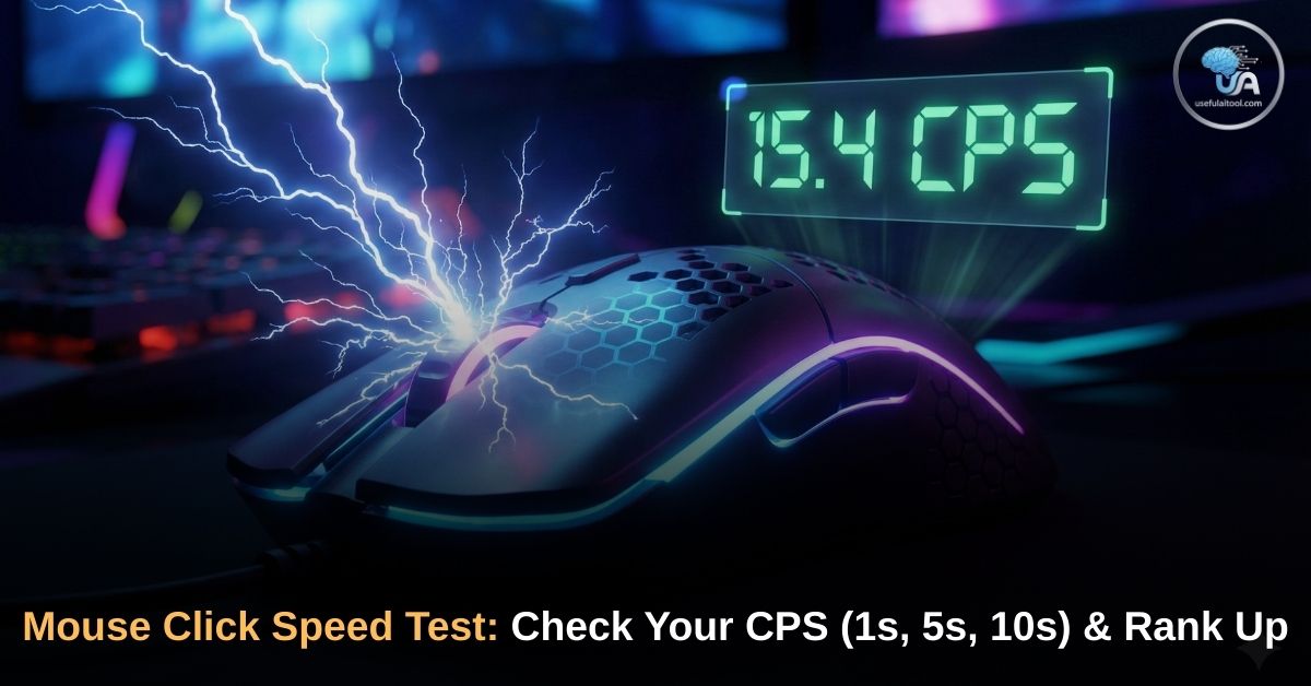 Mouse Click Speed Test Online [Free]: Check Your CPS (1s, 5s, 10s) & Rank Up