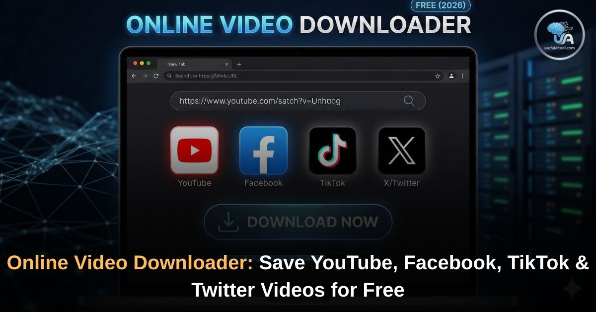 Online Video Downloader Save YouTube, Facebook, TikTok & Twitter Videos for Free (2026)