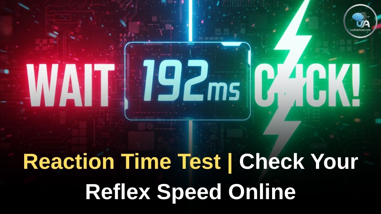 Reaction Time Test | Check Your Reflex Speed Online (Free 2026)