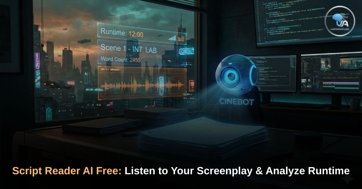 Script Reader AI Free Listen to Your Screenplay & Analyze Runtime (2026)