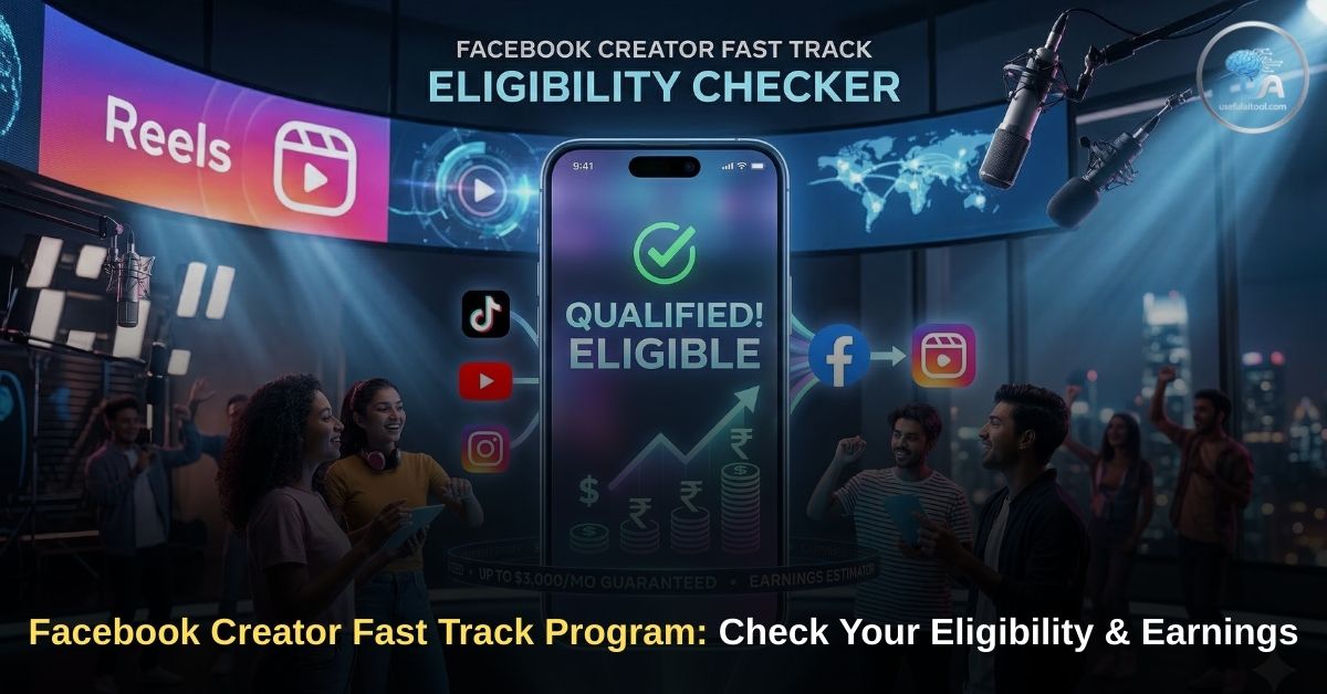 Facebook Creator Fast Track Eligibility Checker 2026 [Free]
