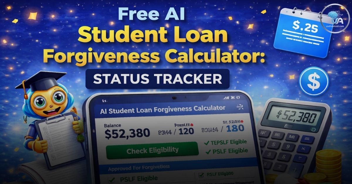 Free AI Student Loan Forgiveness Calculator: Status Tracker