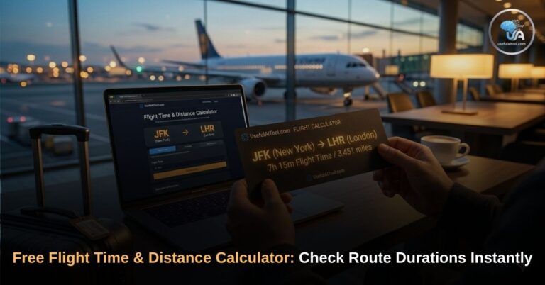 Free Flight Time & Distance Calculator 2026: Check Route Durations ...