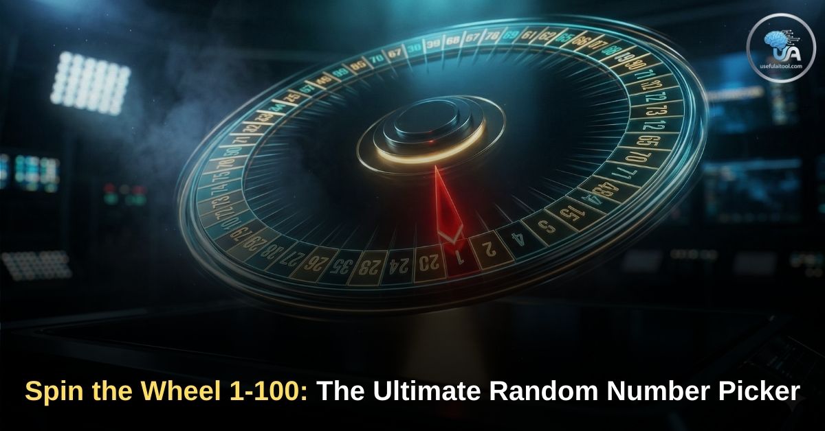Random Generator Wheel Spin the Wheel 1-100 The Ultimate Random Number Picker