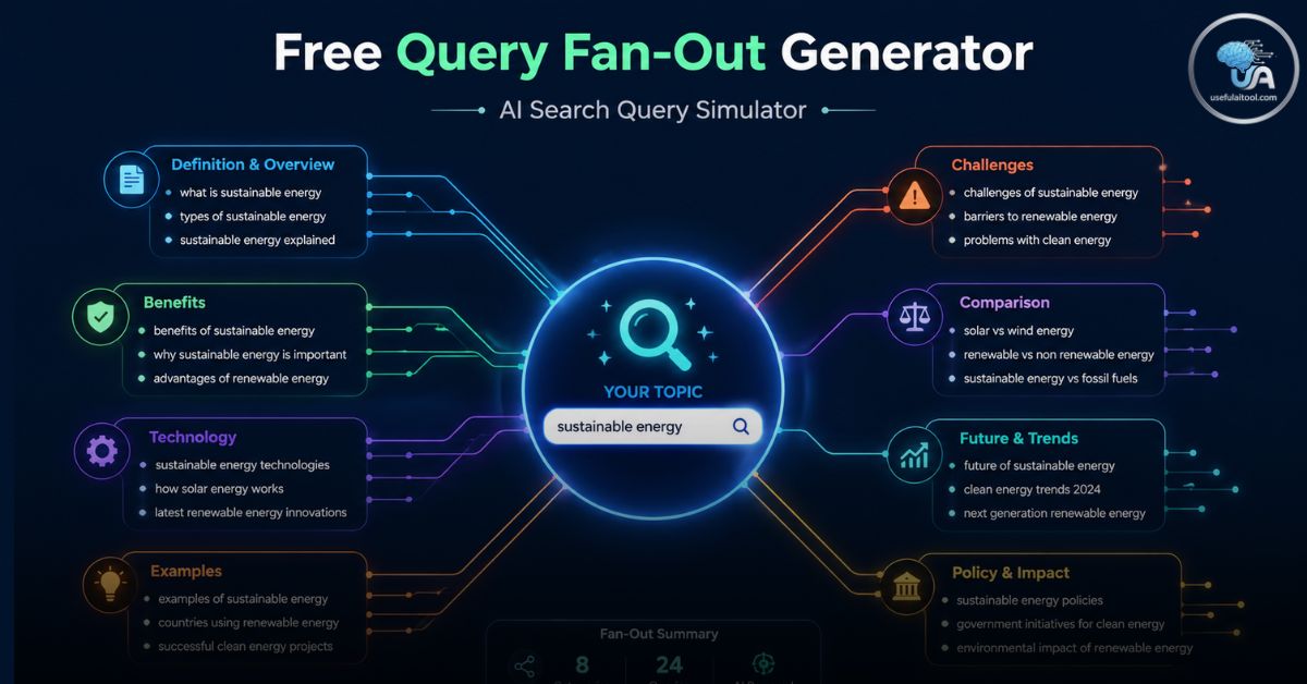 Free Query Fan-Out Generator AI Search Query Simulator 2026