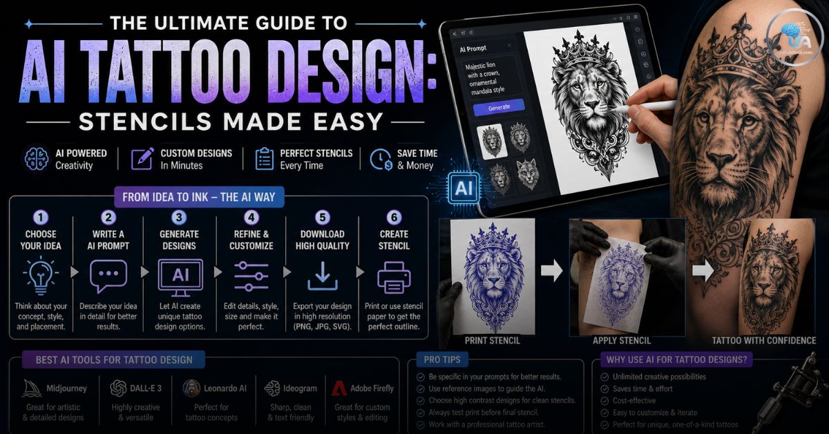 Free AI Tattoo Generator Online No Sign-Up Custom Stencils